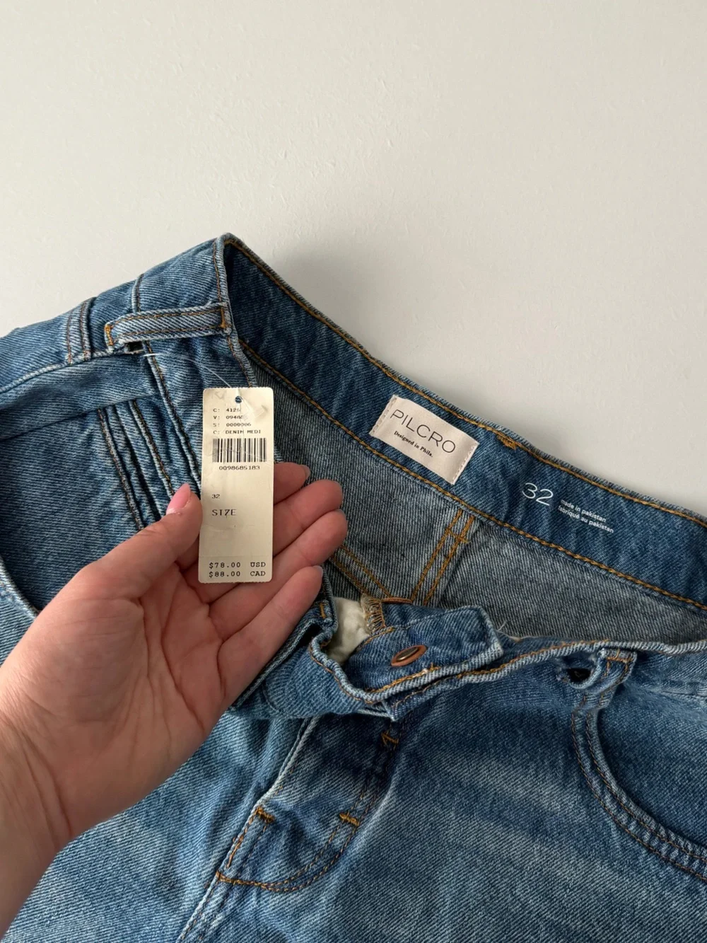 NWT Anthropologie Pilcro Denim Shorts